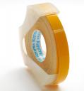 1/4&quot; glossy yellow Rotex embossing tape 130111